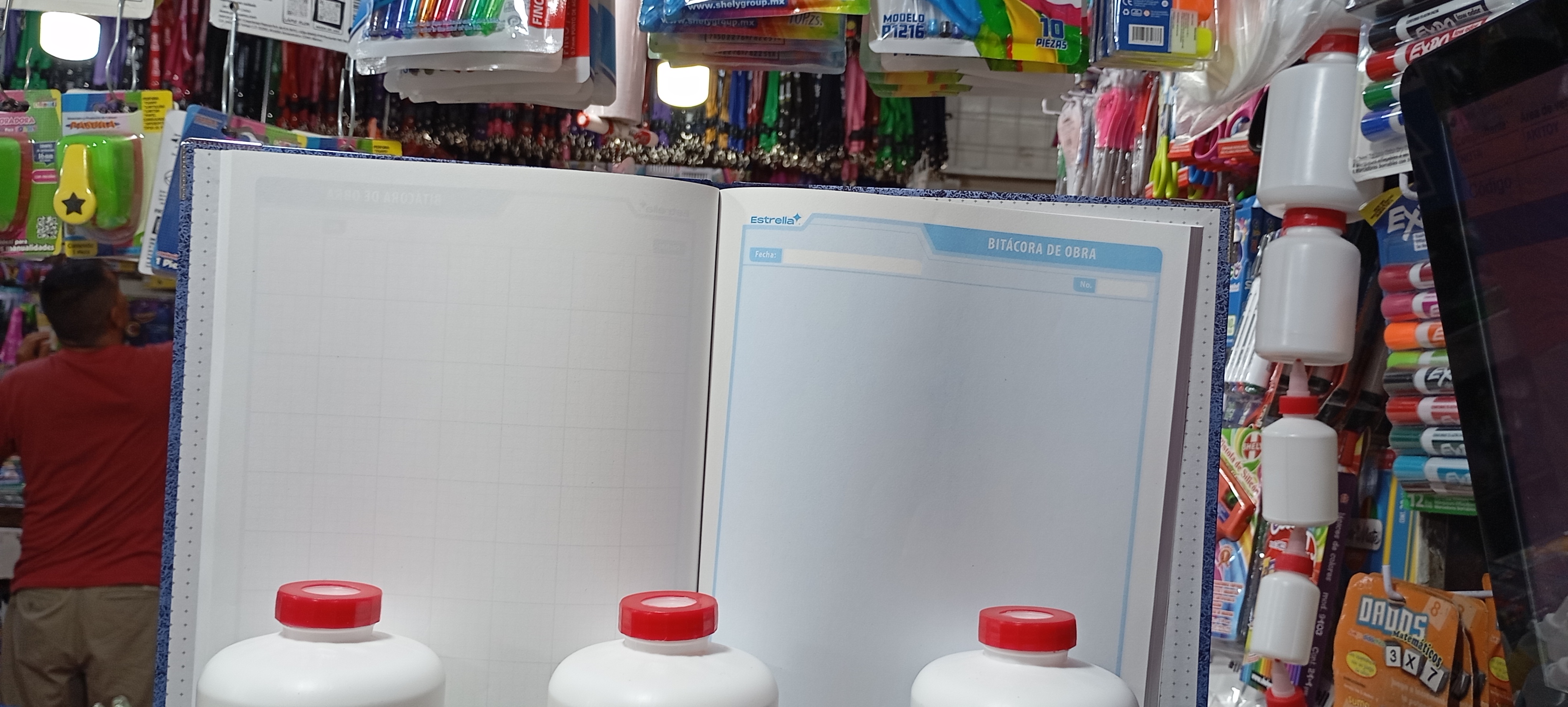 LIBRO FLORETE FORMA FRANCESA BITACORA DE OBRA 96 HOJAS MARCA ESTRELLA