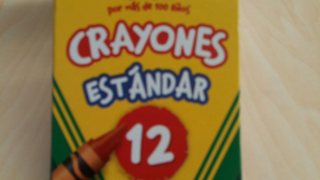 CRAYON DE 12 ESTANDAR 35005 $35.00 