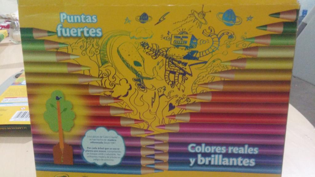 COLOR DE MADERA CRAYOLA 24 COLORES 35015