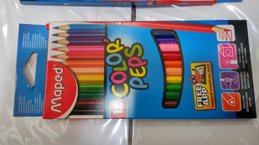 12 COLORES PEPS MAPED