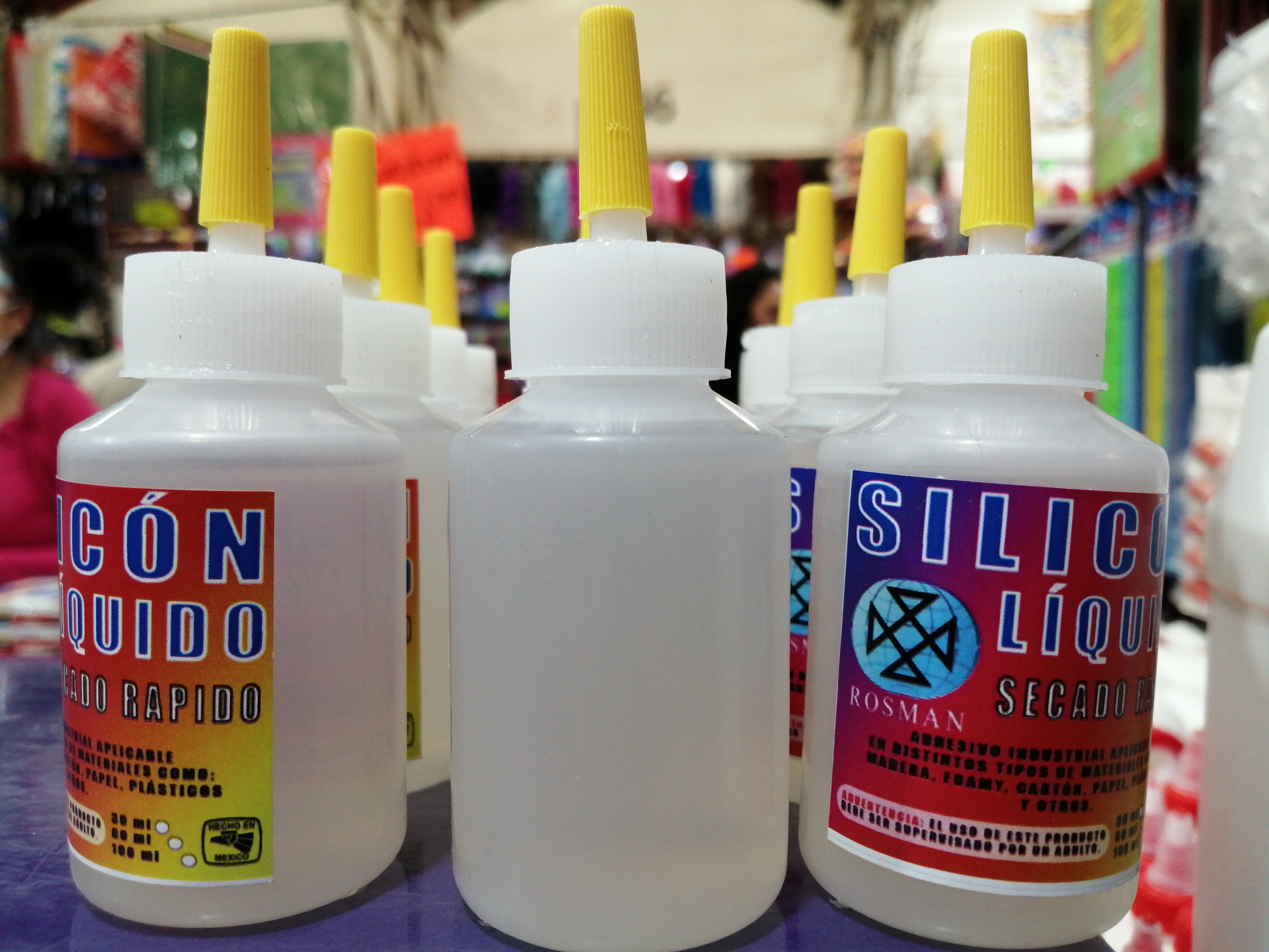 SILICONROSMAN60ML ÁMBAR PEGAMAS 47002 $12. 00