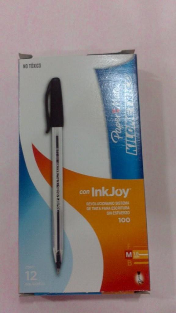 CAJA 12 PLUMA KILOMÉTRICO CON TAPA