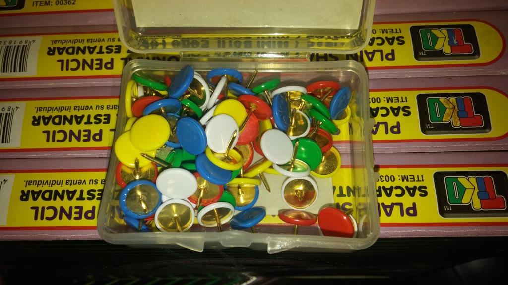 CAJITA 100 CHINCHES METAL MANY