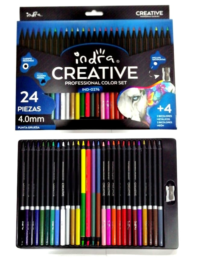 IND0276C COLOR PROFESIONAL 24+4 $210.00