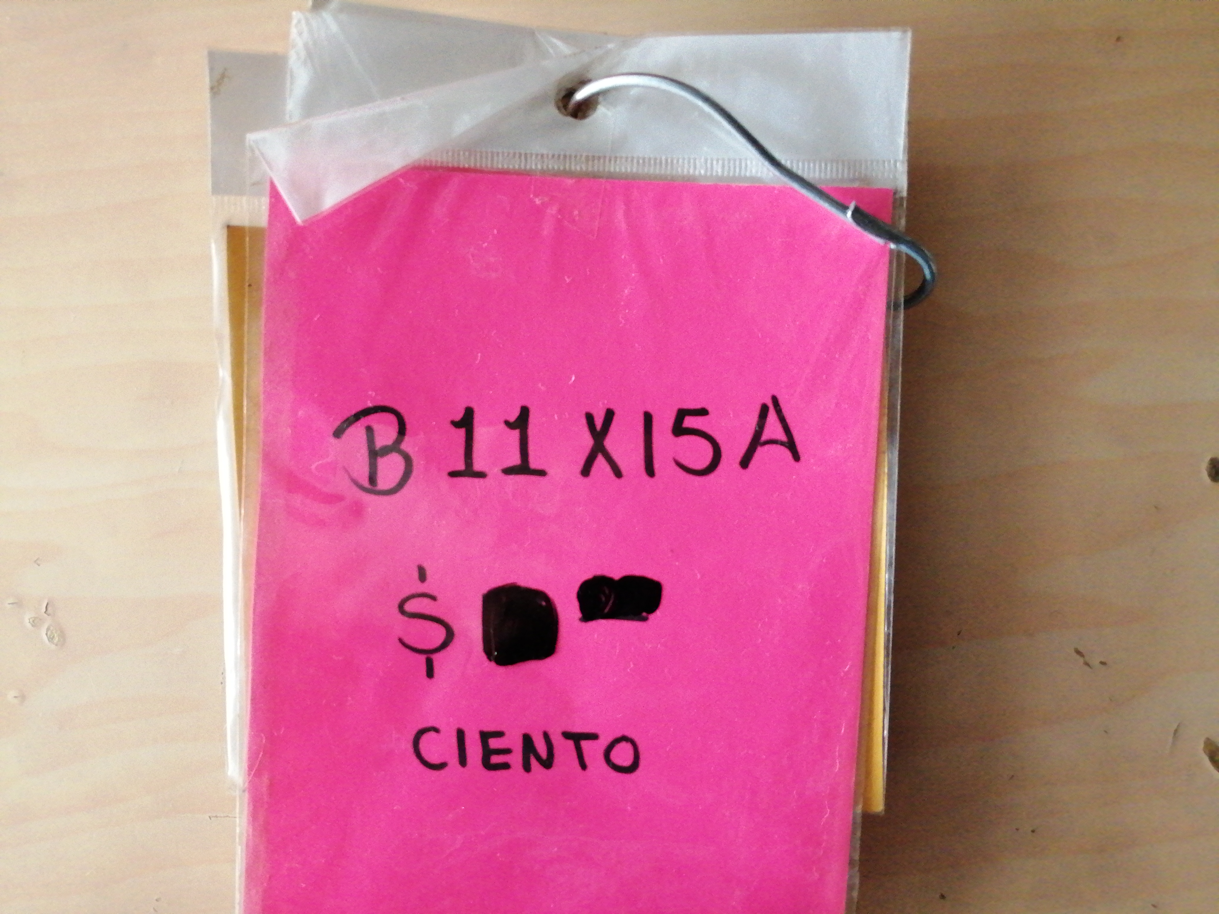 11X15CIENBOLSA DE CELOFAN 11X15 27022