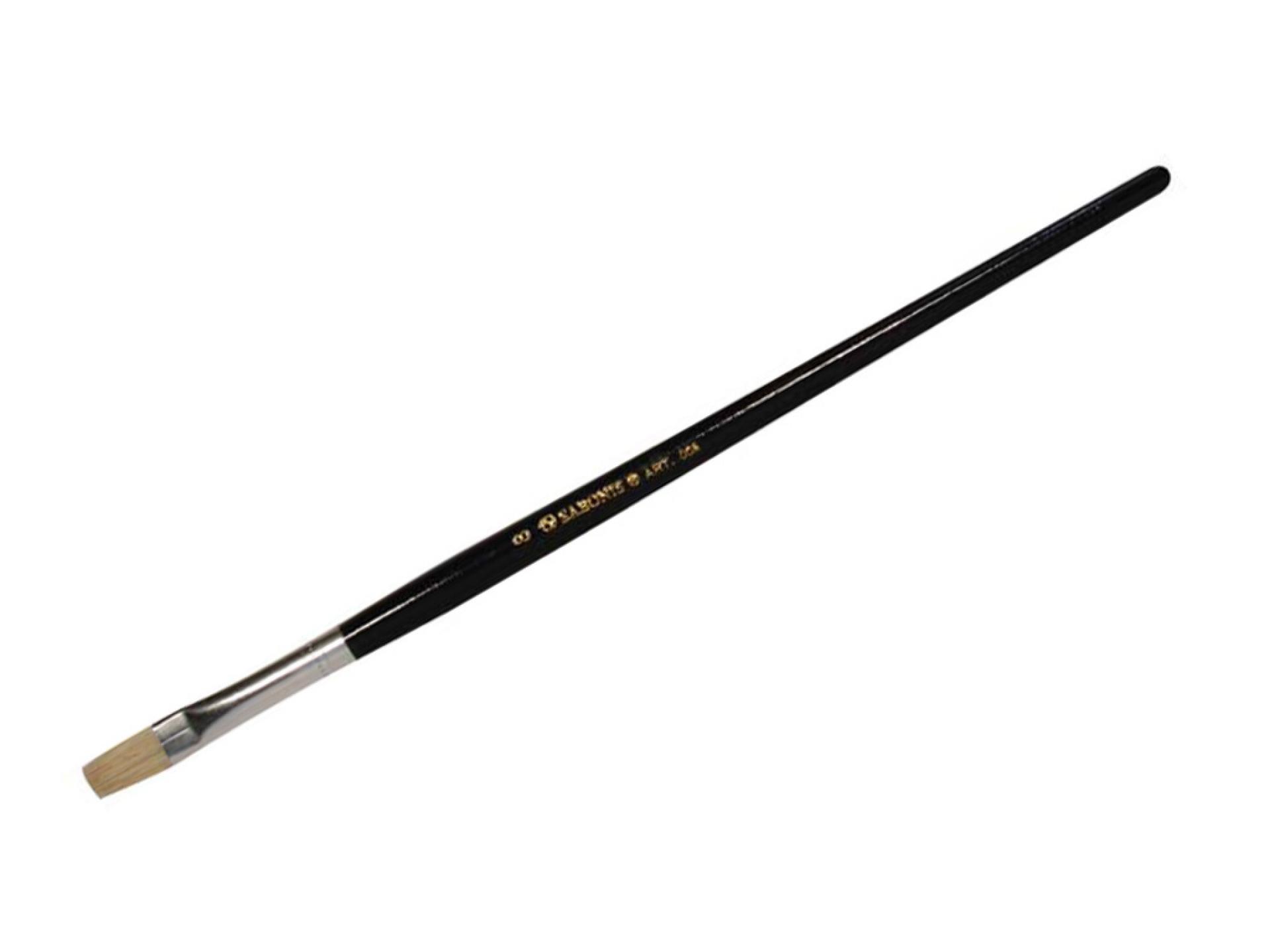 008-8 CAJA 12 PINCEL PLANO #8