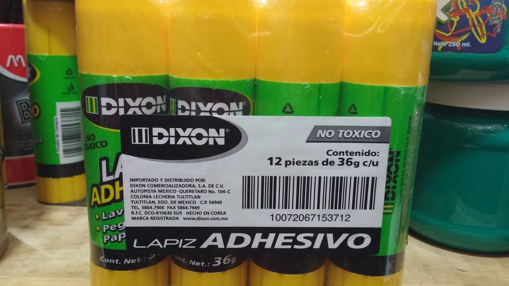 12 ADESIVO DIXON GRANDE 36 GRAMOS