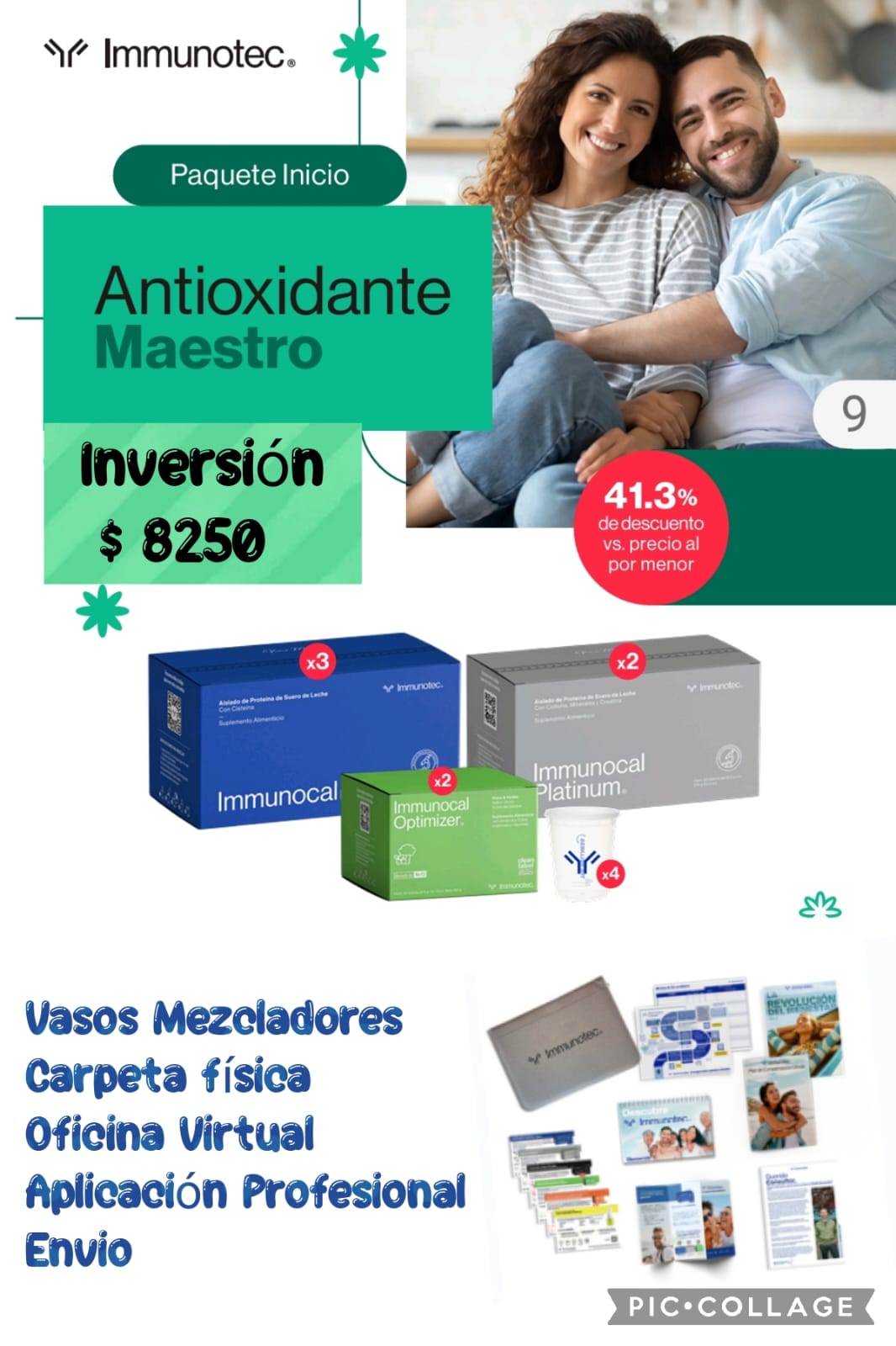IMMUNOCAL  TU SISTEMA INMUNOLÓGICO AL 100%