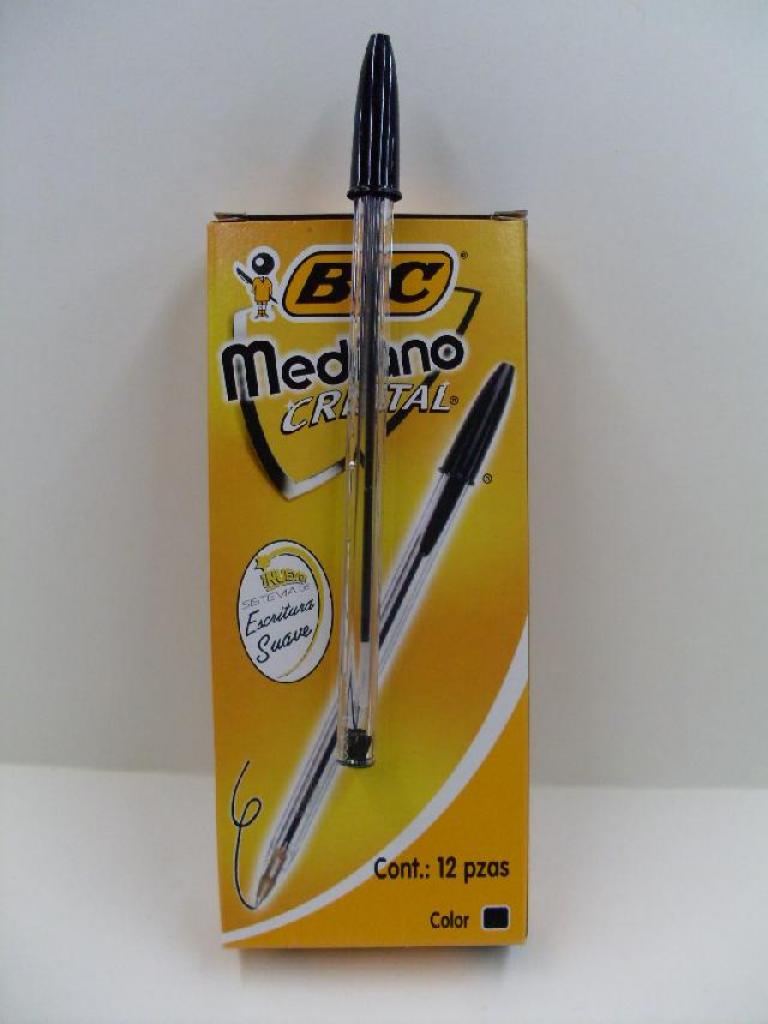 12 PLUMA BIC MEDIANO.