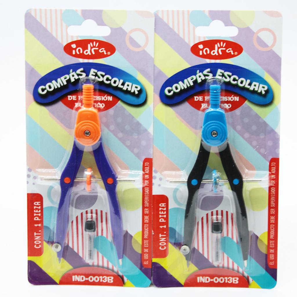 IND0013B COMPAS BÁSICO DE PLASTICO IND0013B 30009 $15. 00