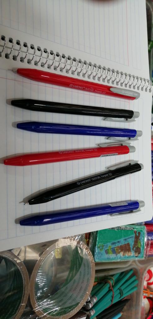 OG539 PLUMA RETRACTIL ÓLEO GEL FINO CAJA CON 24